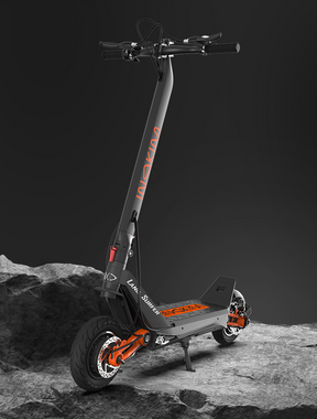 OXO- Heavy and stable body, with High speed of 40 MPH and 68 Mile top range. The OXO is a  luxury electric scooter